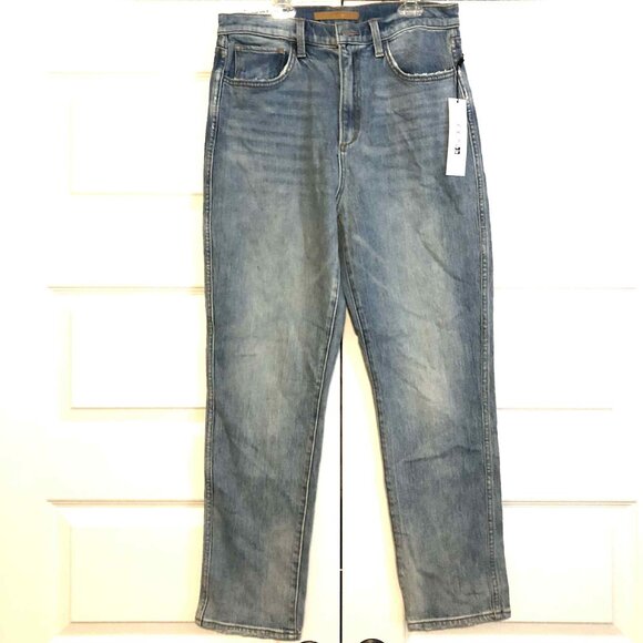 NWT JOE'S JEANS Raine High Rise Straight Ankle Stretch Vintage Blue 31 MSRP $198 - Picture 3 of 9